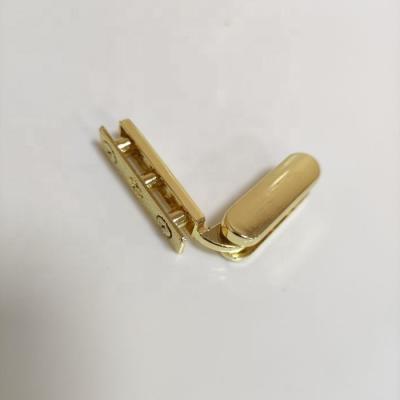 China Kirsite handbag parts hardware metal hand clasp, used for handbag side, link handbag belt for sale