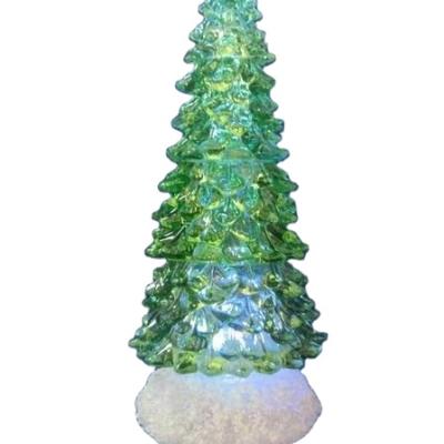 China Small Acrylic Artificial Christmas Pine Decorative Christmas Trees for sale