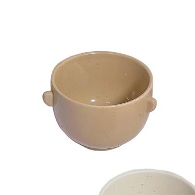 China Sustainable Hot Selling Creative Reusable Ceramic Kitchenware Decoration Salad Serving Snacks Rolls for sale