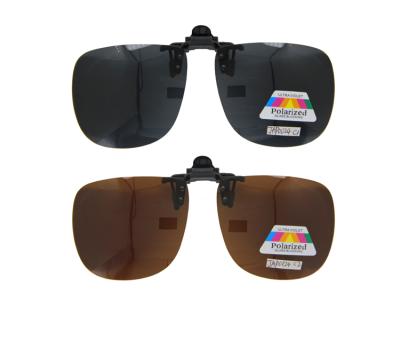 China Professional Fashion Sunglasses Flip-up Sunglasses Manufacturer With Polarized Lenses Customize Clips Glasses for sale