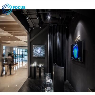 China Modern Jewelry Retail Store Wall Showcase Jewelry Display Manufacturers China Tempered Glass Jewelry Display Table for sale