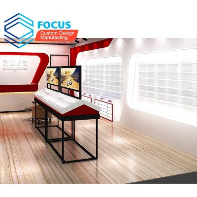 China Commercial Optical Eyewear Creative Ideas Display Furniture Retail Shop Store Display Showcase for sale