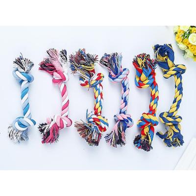 China Durable Free Samples Dog Toy Cheap Double Knot Rope Bite Dog Toys Durable Chew Toy Rope Stuffed Dog Toys for sale