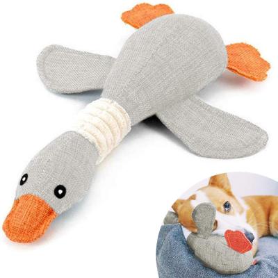 China Viable Durable Flying Duck Indestructible Squeaky Interactive Pet Toys Dog Chew Dog Toys for sale