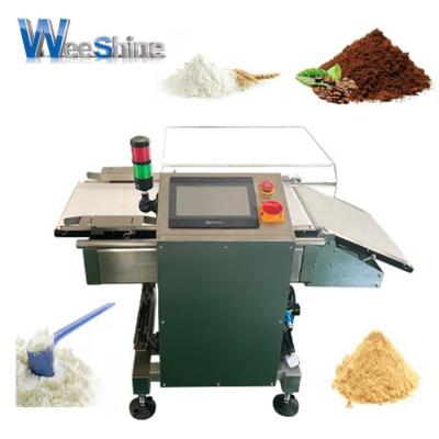 China High Accuracy Machine Automatic Check Weigher For Packaging Food Powder Weight Matching With Industrial Combine Metal Detector (W)550mm*(L)400mm for sale