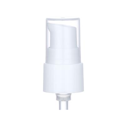 China Non Spill Customized Color Plastic Lotion Pump Milky White PP Hand Cream Milk Cosmetic Pump For Bottle for sale