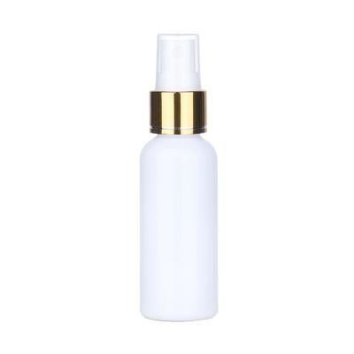 China High Quality White Plastic Tube Perfume Portable Spray 50ML Mist Bottle Cosmetic Remover PP Spray Bottle for sale