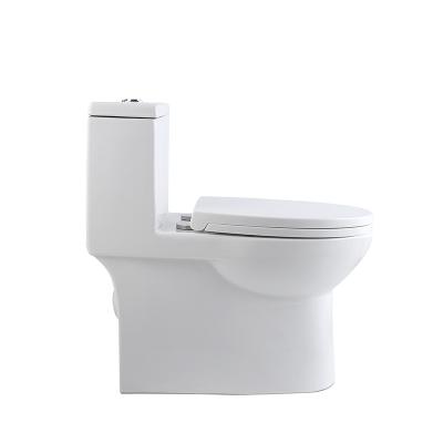 China Chinese Ceramic Hotel Bathroom School Toilet One-piece Double-Flow Factory Sanitary Ware for sale