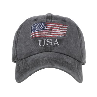 China JOINT Dad Hats Vintage Hat USA Outdoor Bulk Baseball Cap for sale