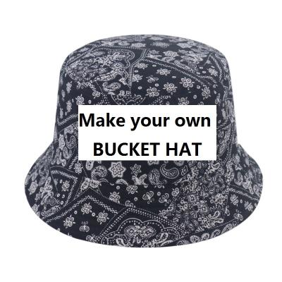 China Fashion\Comfortable\Durable Custom Printing Unisex Bucket Hats Multi Color Logo Fishing Volume for sale