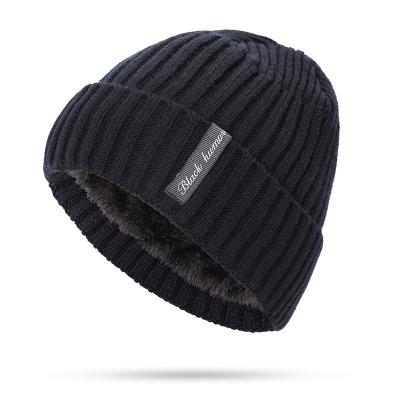 China 2021 COMMON Warm Sale Goods 5 Color Fur Knitted Solid Color Outdoor Winter Warm Unisex Hats for sale