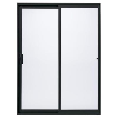 China Factory Sale Aluminum Alloy Sound Insulation Sound Insulation Slide Hot Rail Aluminum Sliding Door Soundproof Indoor Door for sale