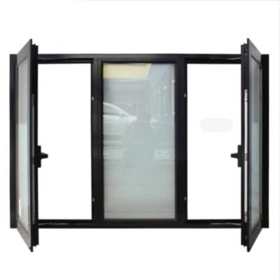 China Standard Swing Names Of Aluminum Casement Windows Profile / Brown Aluminum Window Frames for sale