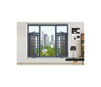 China Swing Window Wholesale Aluminum Casement Windows Double Glass Aluminum Casement Window for sale