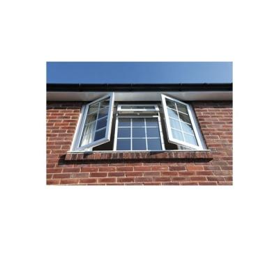 China Swing Single Open Frame Double Glass Aluminum Window Professional Aluminum Casement Window for sale