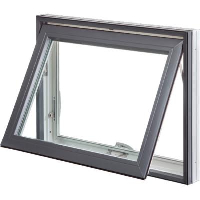 China Swing Prefab Windows And Doors Awning Aluminum Chain Wider Window With Double Glass for sale