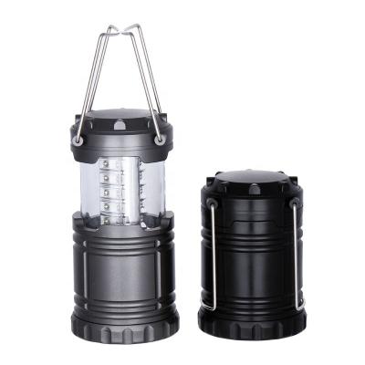 China Multifunctional LANDSCAPE COB Stand Torches Small Portable Ultralight Camp Lights AA Battery Operated Hanging 30 LED Camping Lantern for sale