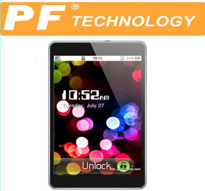 China Androide 4,2 tableta IPS MTK8389 de 7,85 pulgadas quad-core con 3G GPS Bluetooth en venta