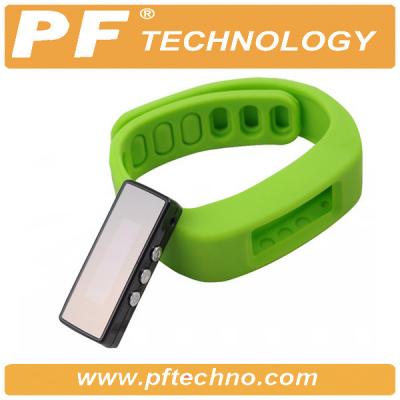 China OLED Bluetooth Watch Bracelet Pedometer , Bluetooth Vibrating Watch for sale