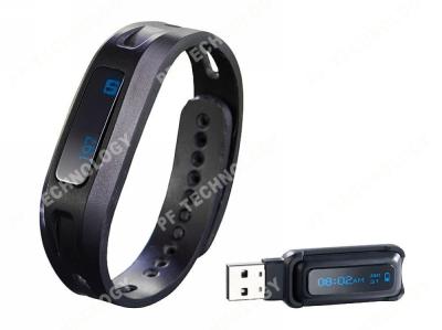 China Pulsera de la pulsera de reloj de Bluetooth del podómetro de la aptitud con vibrar en venta