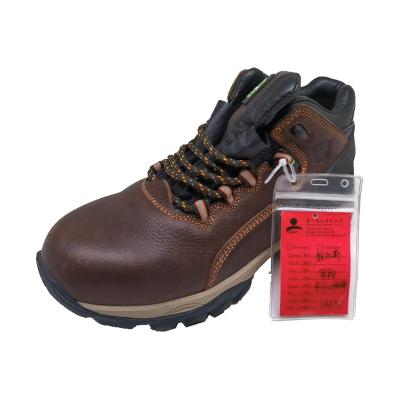 China Steel Toe Factory Customized Genuine Leather Comfortable Breathable CE Safety Shoes With Steel Toe Sensational Anti-Sting Anti-Pick for sale