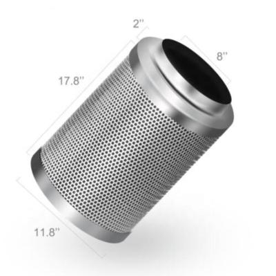 China LAMPPLANT factory 6 inch carbon filters for air filter carbon filter smoking for sale