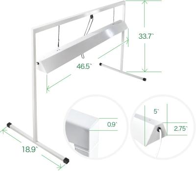 China Garden LAMPPLANT Fluorescent Hydroponic T5 2ft 2-Bulb T5 HO 54w Feet Grow Light T5 LED for sale