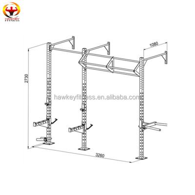 China Sports center FUNCTIONAL PERFORMANCE rig crossfit rack synrgy360 wall Crossfit training rack for sale