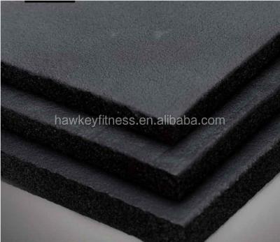 China Outdoor Or Indoor Sports Court Outdoor Safety Playground 20mm Tile / Gymnasium Rubber Ruber Flooring Mat for sale