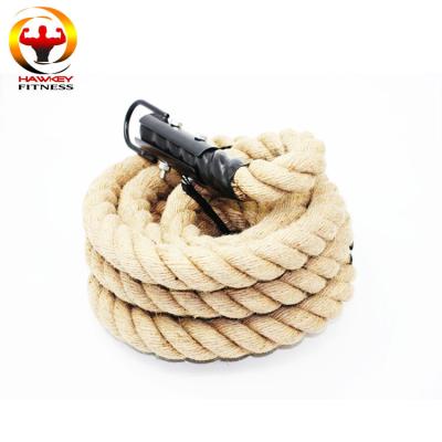 China Outdoor Sport Game 2018 New Design Climbing Rope With Hook And Rubber Coated To Protect for sale