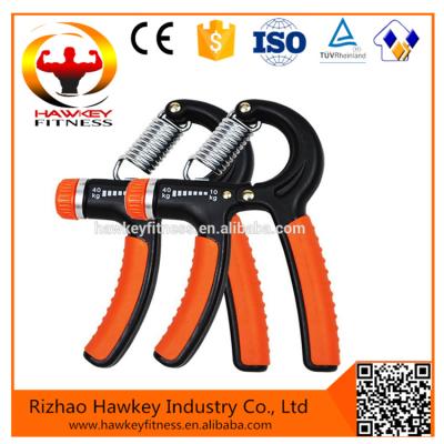 China Carbon Spring Engineering Adjustable TPR Hand Grip Finger Shape Plastic Strength Trainer for sale