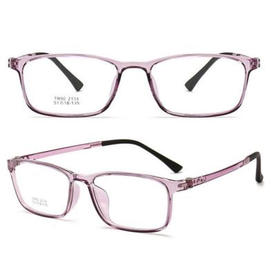 China For Hot Sale Korea Design Reading Glass Super Light Unisex TR90 Glasses Frames Optical Frames Manufacturers China for sale