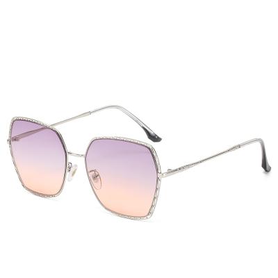 China Fashion Sunglasses Adult Oversized Vintage Square Sun Glasses 2020 PC UV400 Fashion Women Sun Glasses Colorful Shades for sale