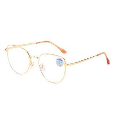 China Reading New Type Round Brand Glasses Frames Watch To Protect Top Selling Logo Anti Blue Light Glasses Custom Made for sale