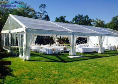 China Romance Thematic Aluminum Wedding Party Marquee / Cream White Luxury Wedding Tent for sale