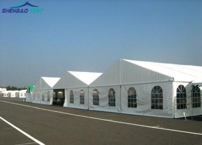 China Outdoor Warehouse Commercial Storage Tents With ABS Sidewall / 850g Pvc for sale