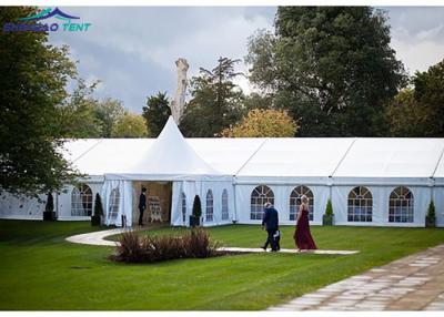 China European Standard Wedding Party Marquee With PVC , Glass Window for sale