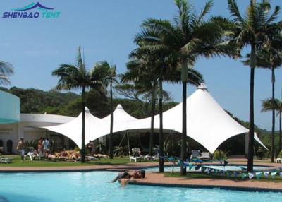 China Swimming Pool Architecture Tensile Membrane Structure Building Wide Span CE ISO 9001 for sale