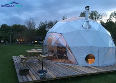 Cina Tenda di campeggio geodetica unica della cupola del partito di resistenza UV per Glamping in vendita