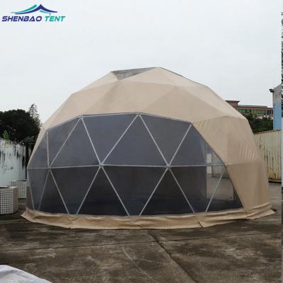 China Light weight Hot Galvanized Steel Geodesic Event Domes / Garden Dome Tent for sale