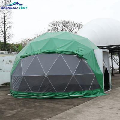 China Durable 20m Large Geodesic Dome Tent For Restaurant / Half Sphere Tent for sale