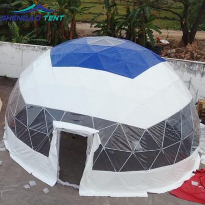 Cina tenda superiore della cupola della radura della mezza sfera del PVC di 8m per l'evento/partito/le nozze all'aperto in vendita