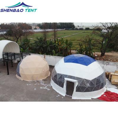 Cina Tenda d'acciaio su misura della cupola geodetica con la immersione della plastica impermeabile in vendita