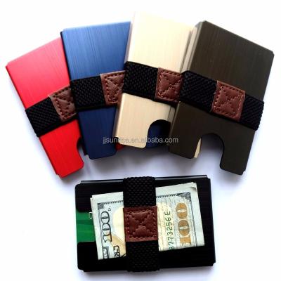 China Newstyle Easy and Lightweight Novelty Credit Wallet Aluminum Card Case for sale