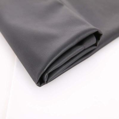 China Waterproof Vinyl Fabric PU Abrasion-Resistant Synthetic Leather For Lady Raincoats Apron Clothes Dress for sale