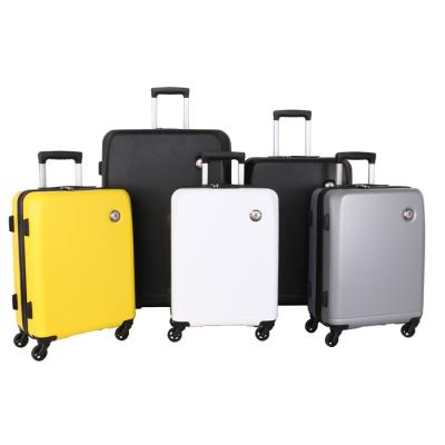 China Hot Sales ABS Plastic Suitcase Travel Luxury Luggage Trolley Bags Cosmetic Luggage Moving Sets for sale