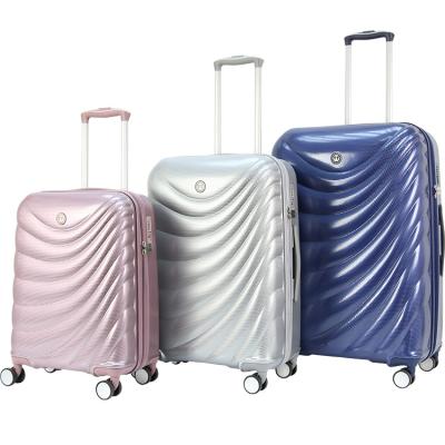 China 3 Pcs 4 Pcs Trolley Bags Fashionable Suitcase 2020 Spinner Wheels Travel PC Luggage Sets for sale