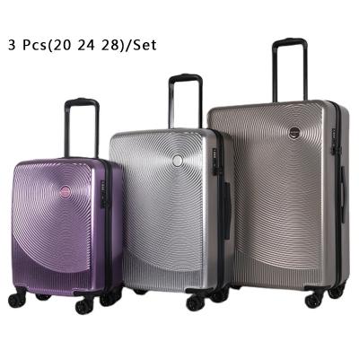 China 1.business style 2.durable made in China PET travel carry-on luggage sets urban suitcase luggage for sale