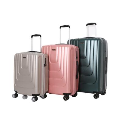 China PET Trolley Luggage Luggage 20 Single Travels 24 28 Travels Set Trolley Suitcase 3 Piece Travel Luggage Set for sale