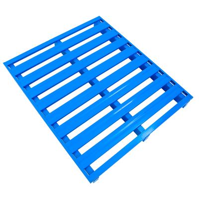 China Durable Warehouse Corrosion Protection Warehouse Heavy Duty Steel Pallet Rack Stackable Stacking Pallet Rack Steel Pallet for sale